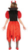 GP77651 – Dämonisches Halloween Teufel Outfit – Größe: 98/104 – Farbe: Rot