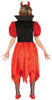 GP77651 – Dämonisches Halloween Teufel Outfit – Größe: 128/134 – Farbe: Rot