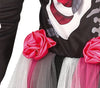GP77659 – Skelett Blumen Kostüm Mexiko – Größe: 128/134 – Farbe: Schwarz