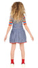 GP77669 – Halloween Puppe Buntes Streifenhemd – Größe: 110/116, 128/134, 140/146 – Farbe: Blau
