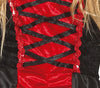 GP77675 – Vampir Nacht Schwarz Rot Kostüm – Größe: 140/146 – Farbe: Schwarz