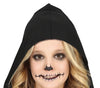 GP77679 – Skelett Kostüm Monster Gewand – Größe: 128/134 – Farbe: Schwarz