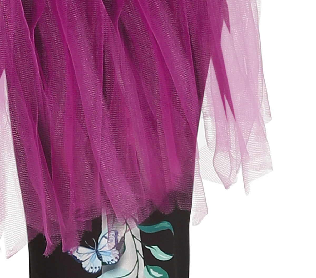 GP77682 – Mexiko Blüten Skelett Outfit Halloween – Größe: 128/134 – Farbe: Schwarz
