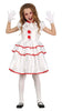 GP77689 – Clown Weiß Fröhliche Jongleur – Größe: 110/116 – Farbe: Weiß
