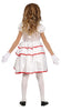 GP77689 – Clown Weiß Fröhliche Jongleur – Größe: 128/134 – Farbe: Weiß