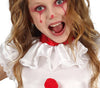 GP77689 – Clown Weiß Fröhliche Jongleur – Größe: 128/134 – Farbe: Weiß