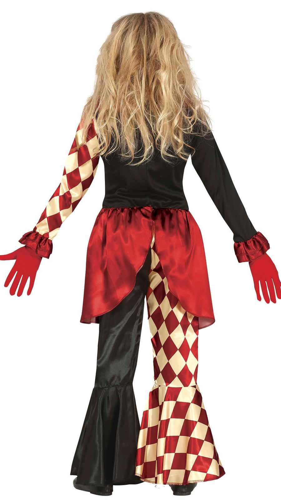 GP77692 – Clown Horror Schauerliches Halloween Outfit – Größe: 110/116 – Farbe: Grau, Ansicht 2