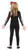 GP77698 – Skelett Mexiko Halloween Kinderkostüm Tag – Größe: 110/116 – Farbe: Schwarz
