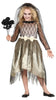 GP77701 – Gespenst Halloween Kostüm Schleier – Größe: 110/116 – Farbe: Weiß