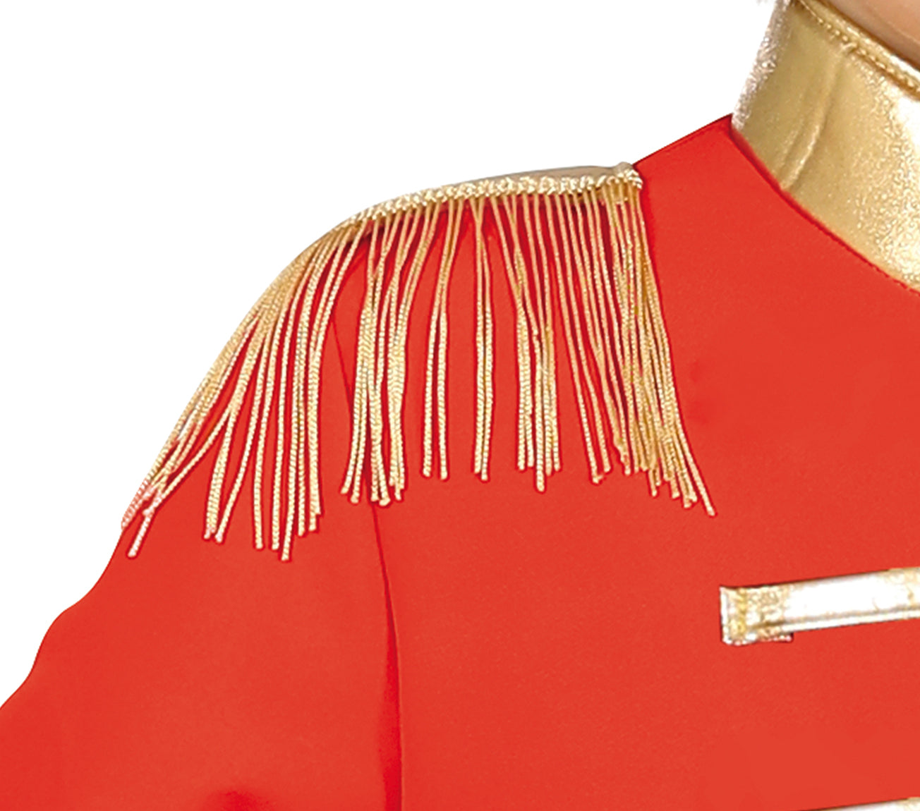 GP77708 – Sportliche Majorette Uniform Kinder – Größe: 110/116, 128/134, 140/146 – Farbe: Rot