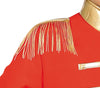 GP77708 – Sportliche Majorette Uniform Kinder – Größe: 110/116, 128/134, 140/146 – Farbe: Rot