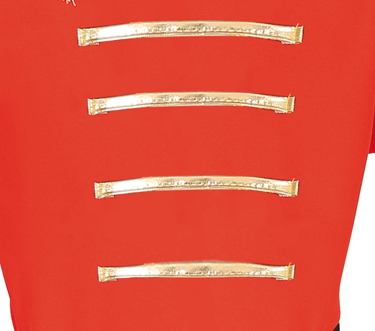 GP77708 – Sportliche Majorette Uniform Kinder – Größe: 110/116, 128/134, 140/146 – Farbe: Rot