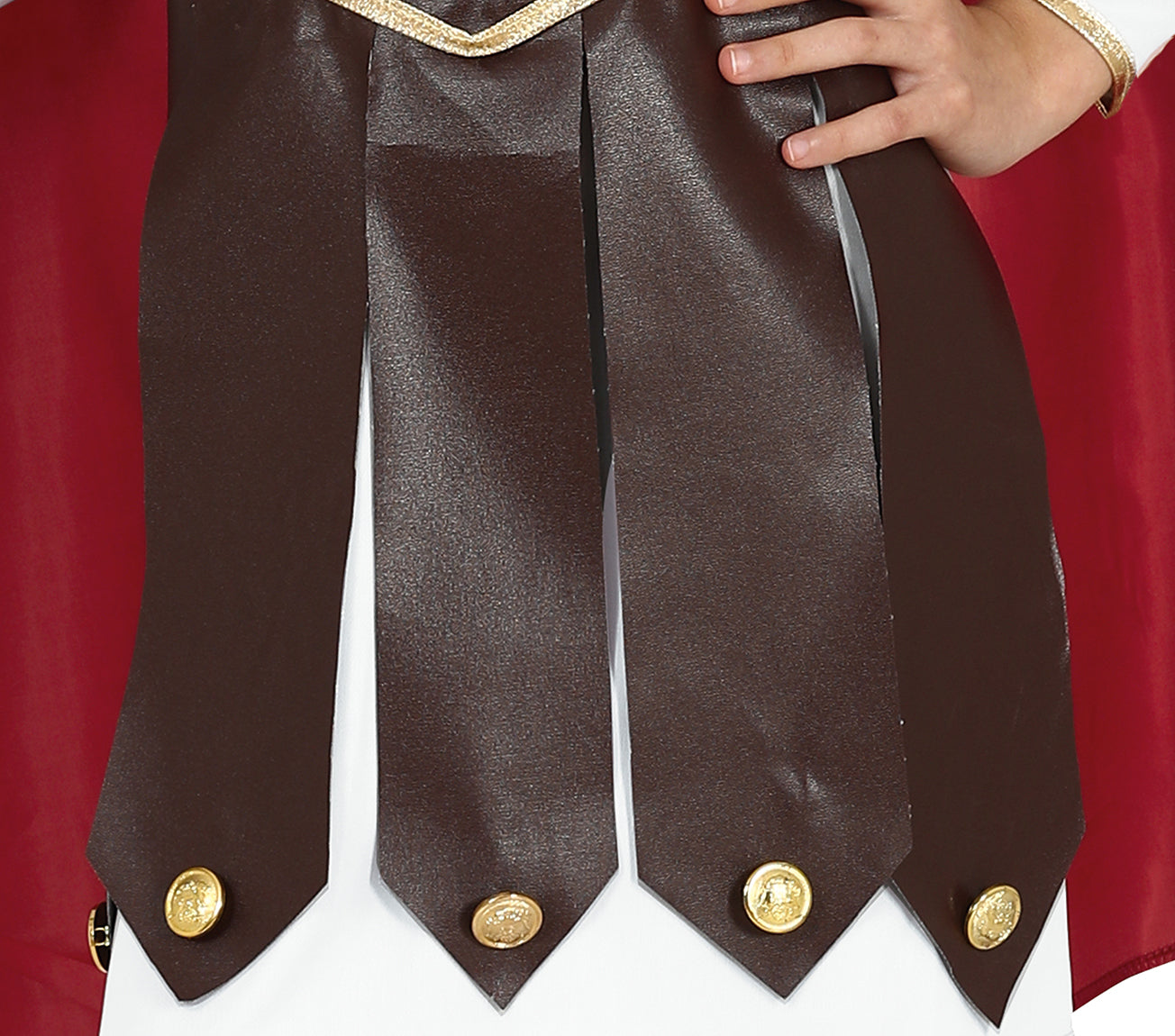 GP77711 – Römer Gladiator Krieger Kinderkostüm – Größe: 128/134 – Farbe: Braun
