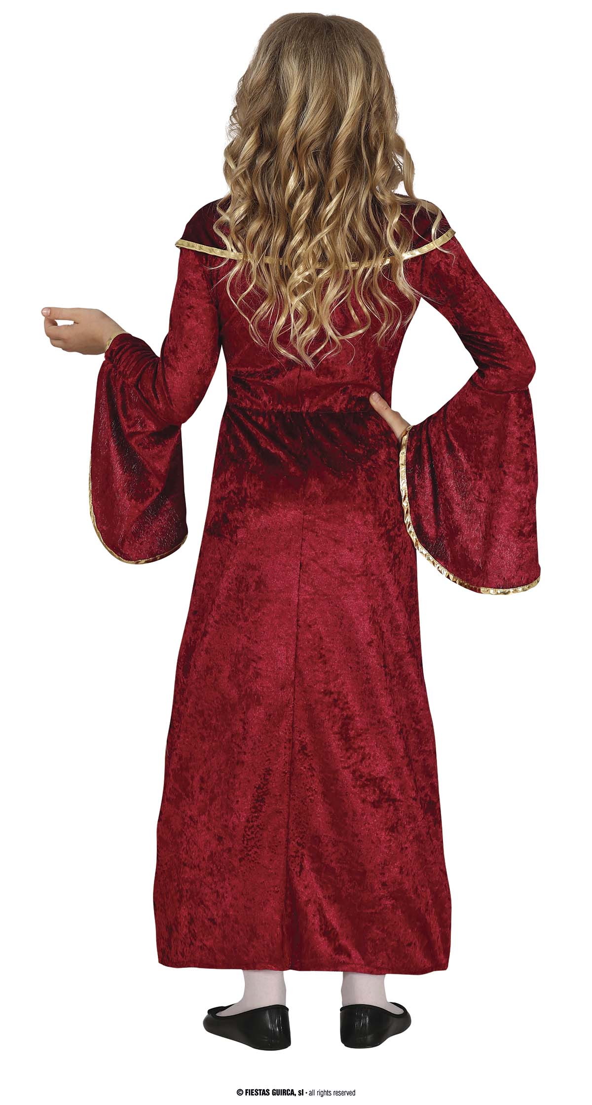 GP77718 – Prinzessin Märchenkönigin Mittelalter – Größe: 128/134 – Farbe: Grau
