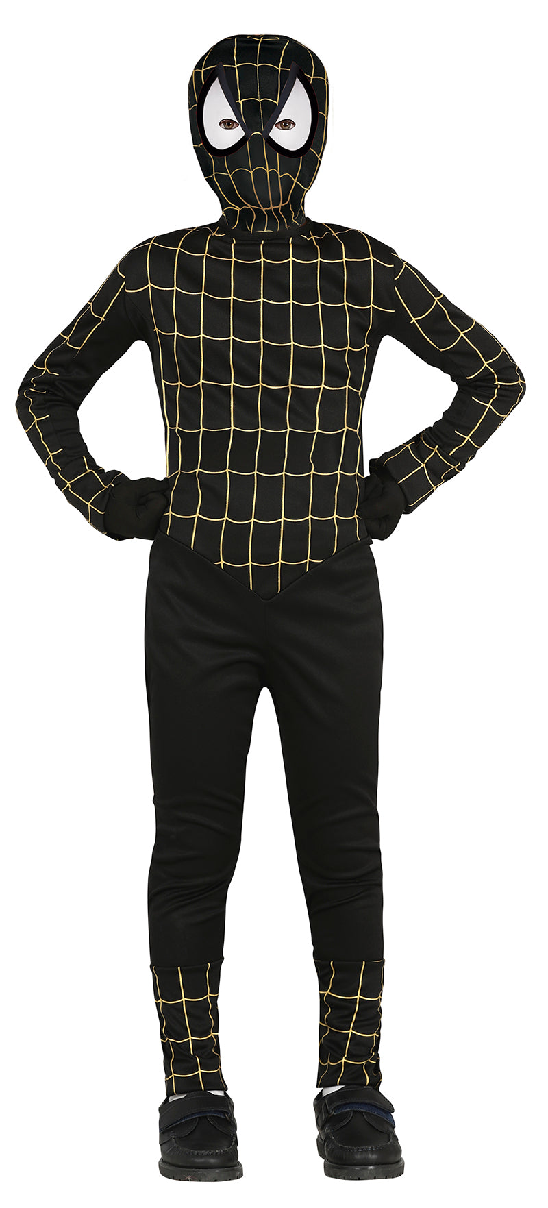 GP77725 – Superheld Maske Comicheld Abenteuer – Größe: 98/104 – Farbe: Schwarz