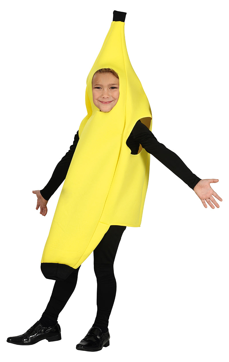 Fruchtkostüm Banane Spaß Outfit