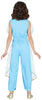 GP77754 – Wüstenprinzessin Abenteuerkostüm Karneval – Größe: 110/116 – Farbe: Blau