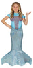GP77757 – Sirenen Prinzessin Märchenkönigin Kostüm – Größe: 110/116 – Farbe: Blau