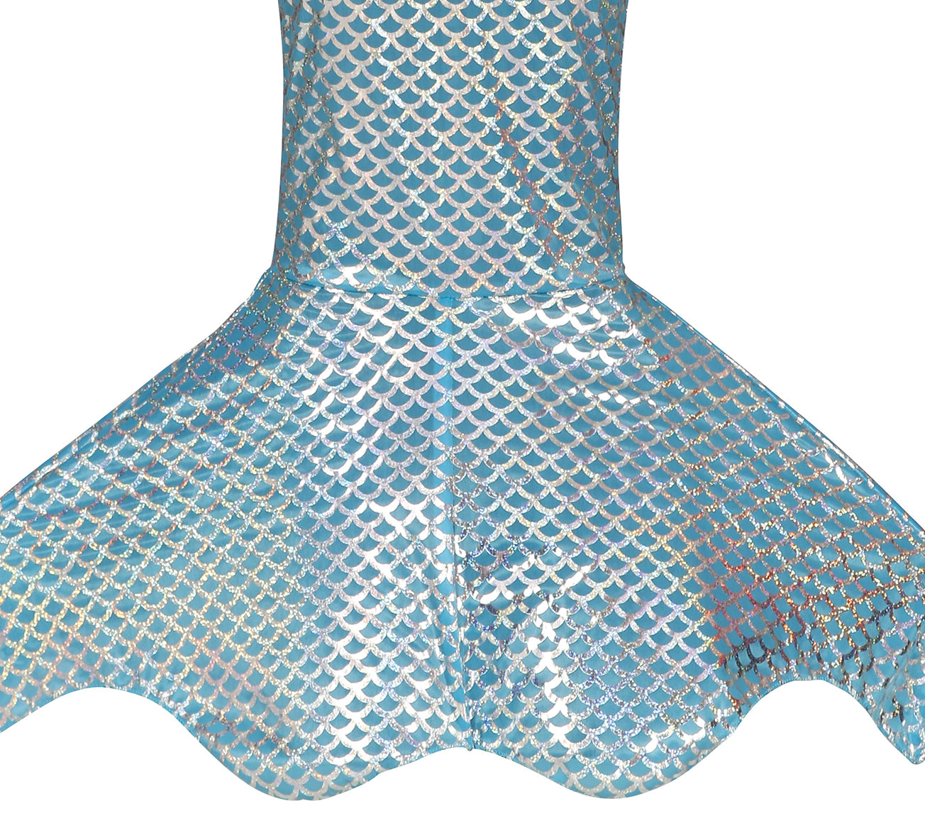 GP77757 – Sirenen Prinzessin Märchenkönigin Kostüm – Größe: 110/116 – Farbe: Blau