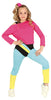 GP77760 – Aerobic Klassiker Trainingsset Retro Outfit – Größe: 110/116 – Farbe: Pink