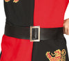 GP77785 – Mittelalter Ritter Abenteuer Kostüm – Größe: 128/134 – Farbe: Rot