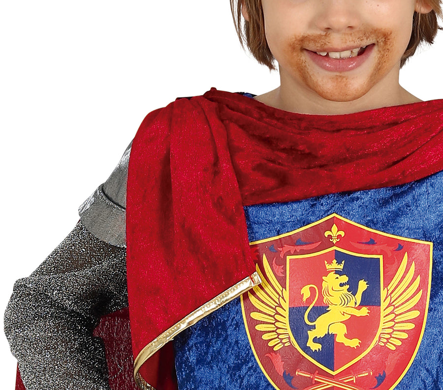 GP77807 – Mittelalter Königskostüm Kinder – Größe: 98/104 – Farbe: Blau, Ansicht 2