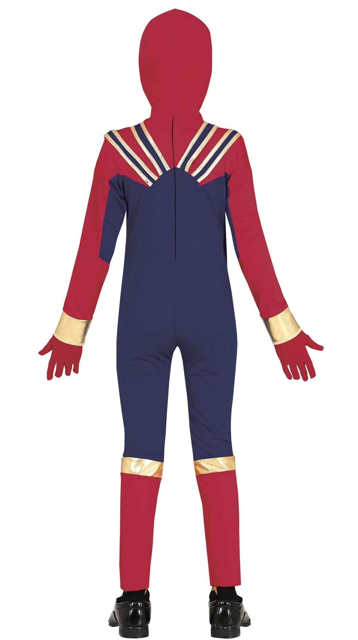 GP77811 – Superheld Abenteuerfigur Spider Kostüm – Größe: 140/146 – Farbe: Blau