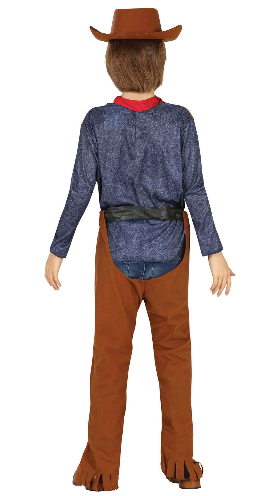 GP77825 – Cowboy Abenteuer Wildwest Cowboyhut – Größe: 98/104 – Farbe: Blau, Ansicht 2