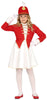 GP77833 – Majorette Karnevalskostüm Rot Gold – Größe: 110/116 – Farbe: Rot