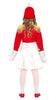 GP77833 – Majorette Karnevalskostüm Rot Gold – Größe: 110/116 – Farbe: Rot