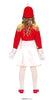 GP77833 – Majorette Karnevalskostüm Rot Gold – Größe: 140/146 – Farbe: Rot