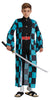 GP79684 – Ninja Krieger Karneval Kostüm – Größe: 14 - 16 Jahre – Farbe: Blau