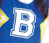 GP79629 – Sportliches Cheerleader Outfit Karneval – Größe: 14 - 16 Jahre, 44 - 46 (XL) – Farbe: Blau