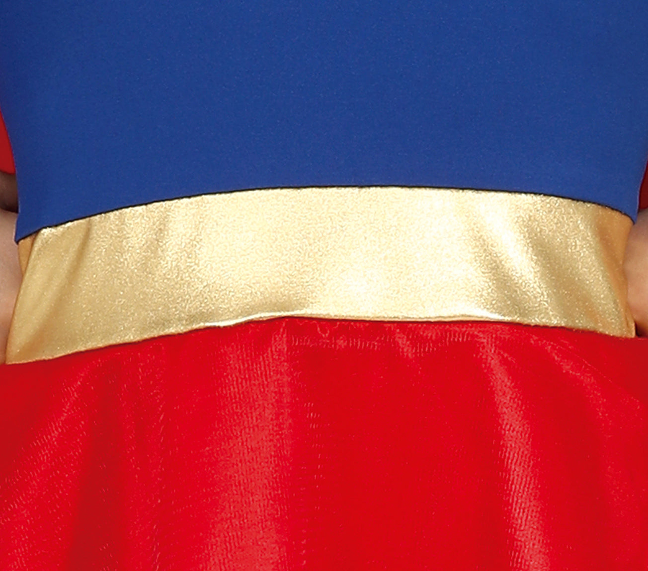 GP77847 – Superheld Abenteuerfigur Comicheld Karneval – Größe: 140/146 – Farbe: Blau