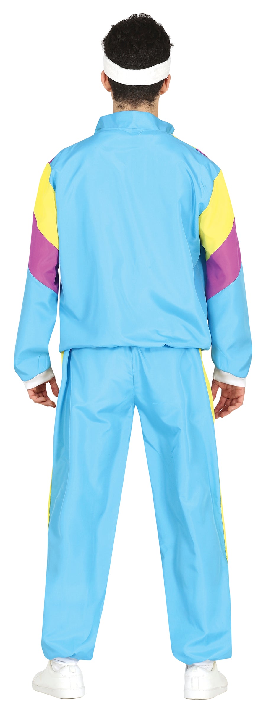 GP88648 – 80er Performance Sportanzug Blau – Größe: 14 - 16 Jahre – Farbe: Blau, Ansicht 2