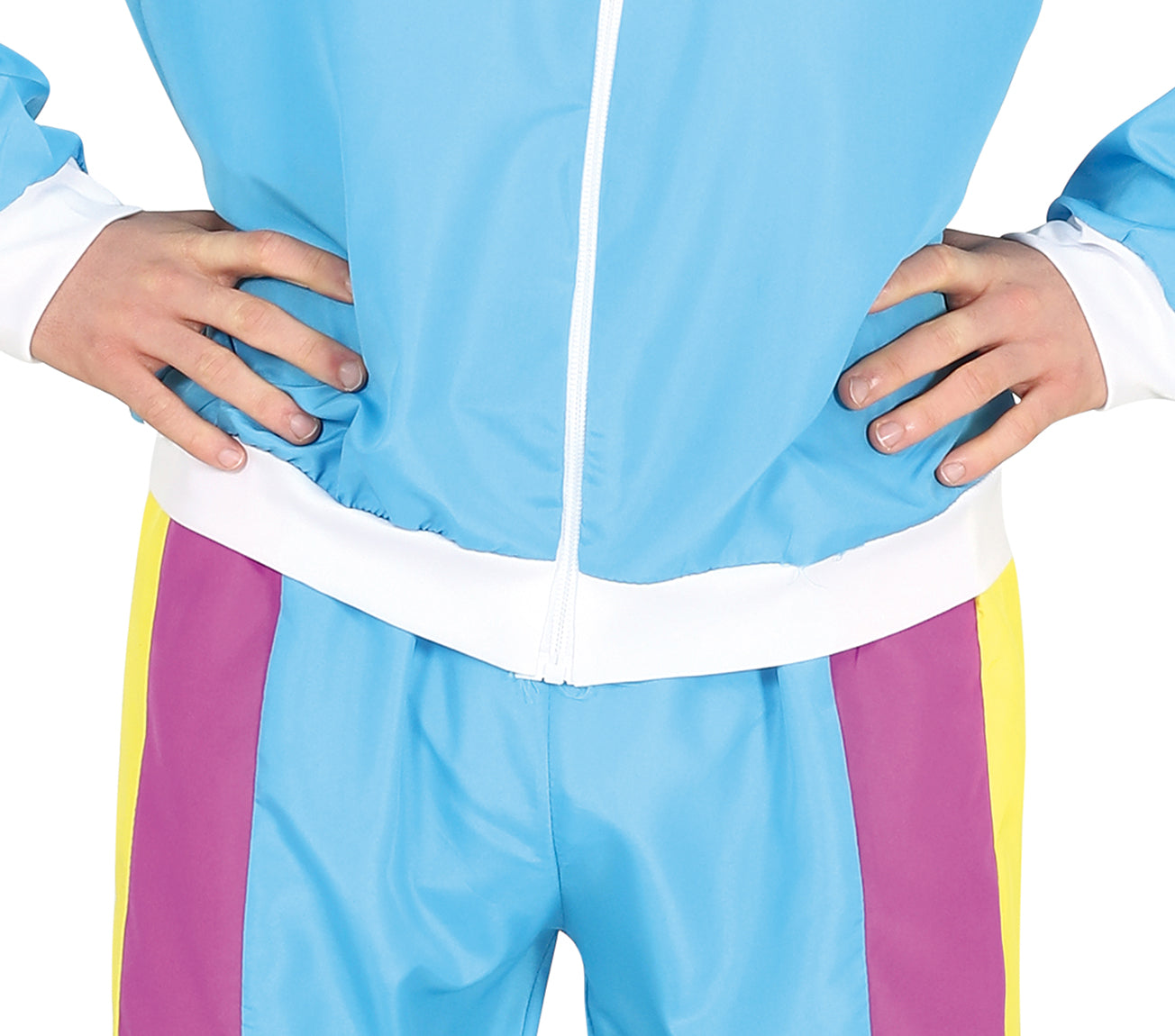 GP88648 – 80er Performance Sportanzug Blau – Größe: 14 - 16 Jahre – Farbe: Blau