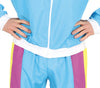 GP88648 – 80er Performance Sportanzug Blau – Größe: 14 - 16 Jahre – Farbe: Blau