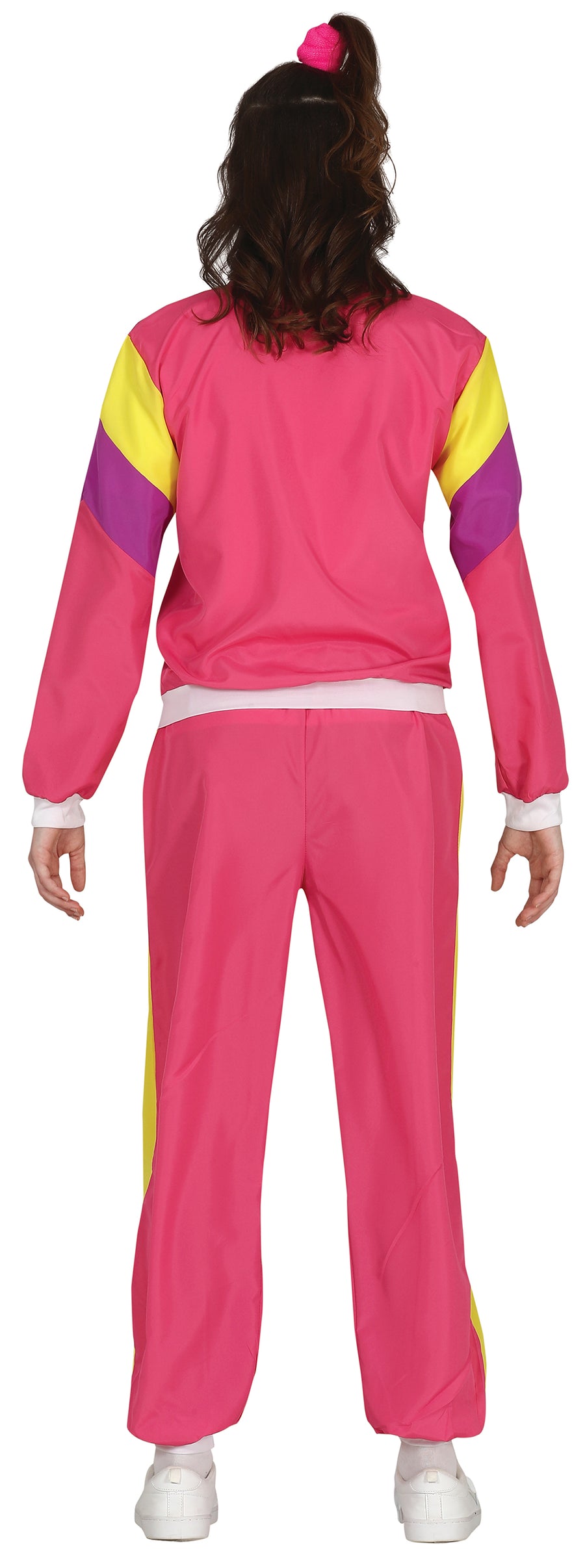 GP88650 – 80er Jahre Sport Retro Pink Fashion – Größe: 14 - 16 Jahre – Farbe: Pink, Ansicht 2