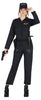 GP86687 – Polizei Karnevalsoutfit Hut Overall – Größe: 14 - 16 Jahre – Farbe: Schwarz