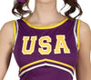 GP88220 – Sport Zauber Cheerleader Karneval – Größe: 14 - 16 Jahre – Farbe: Lila