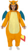 GP77877 – Drachenkostüm Kinder Karneval – Größe: 110/116, 128/134, 140/146 – Farbe: Orange