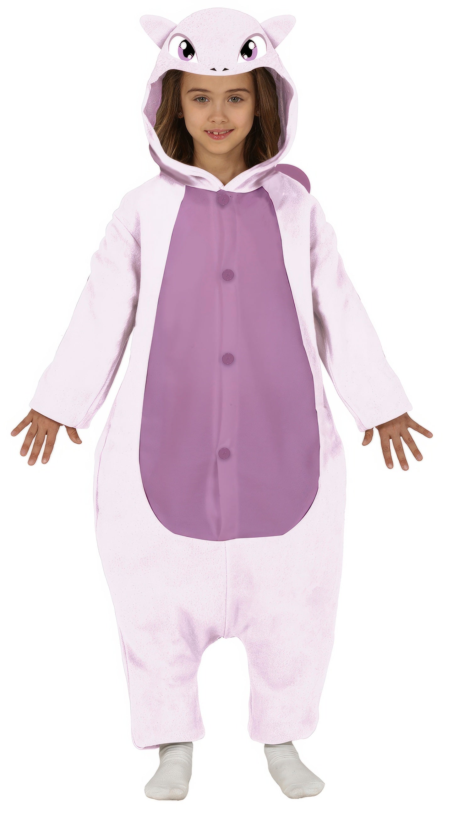 GP77880 – Katzenoverall Fur Karneval Lila Tier – Größe: 140/146 – Farbe: Lila