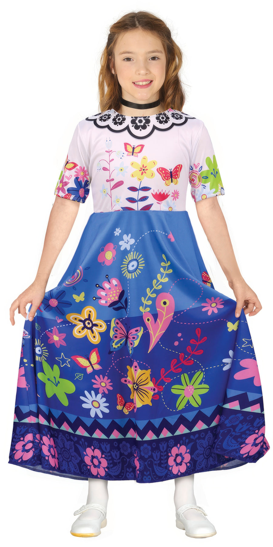 Blumenkleid Kostüm für Mädchen Frühling