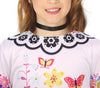 GP77889 – Märchenhafte Fee Karneval Kostüm Blumenkleid – Größe: 98/104 – Farbe: Mehrfarbig