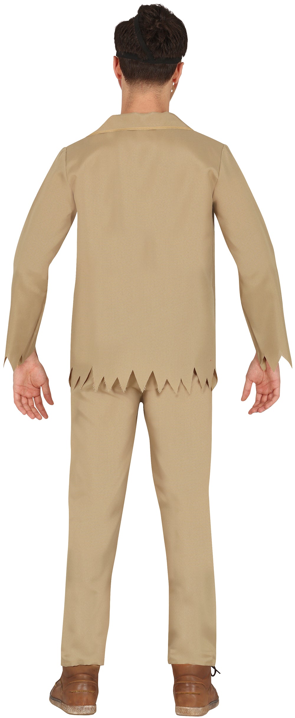 GP79105 – Halloween Horror Mörder Kostüm Schlitzer – Größe: 14 - 16 Jahre – Farbe: Beige