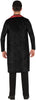 GP79479 – Vampir Halloween Mantel Eleganter Graf – Größe: 14 - 16 Jahre – Farbe: Schwarz