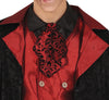 GP79479 – Vampir Halloween Mantel Eleganter Graf – Größe: 14 - 16 Jahre – Farbe: Schwarz