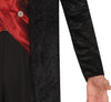 GP79479 – Vampir Halloween Mantel Eleganter Graf – Größe: 14 - 16 Jahre – Farbe: Schwarz