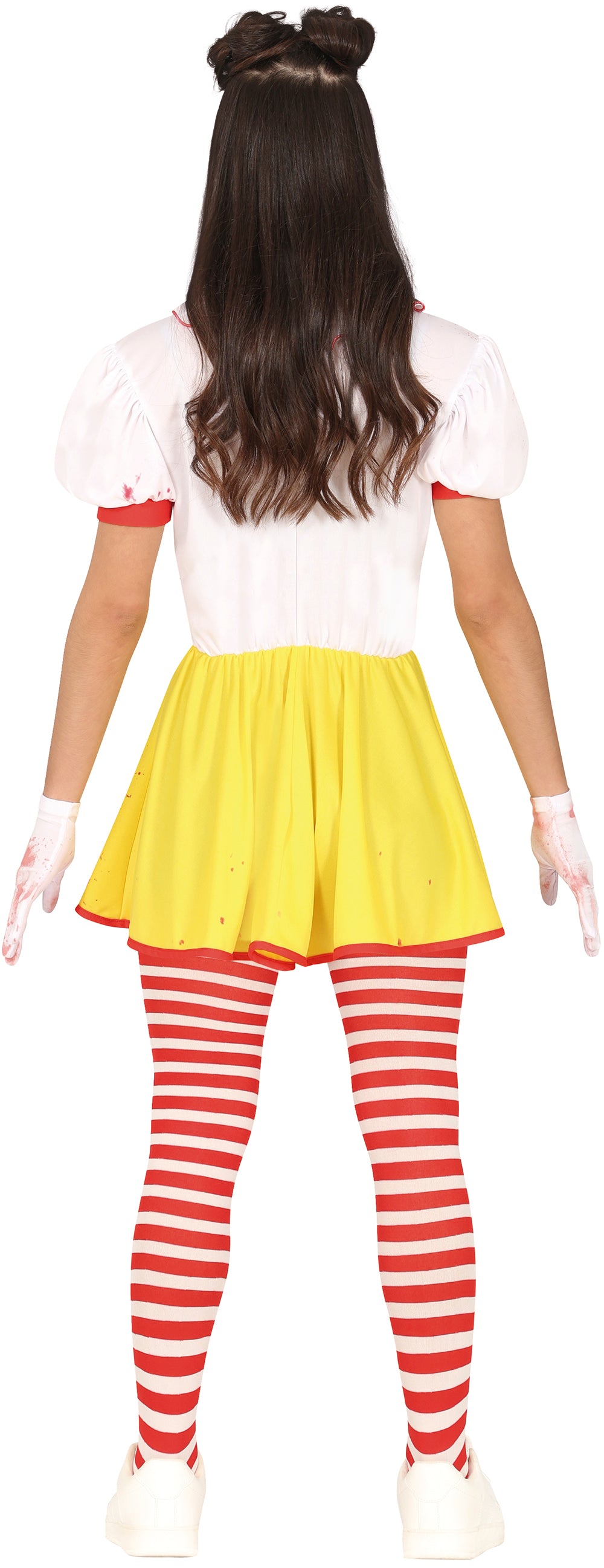 GP79508 – Clown Schreckgespenst Halloween Horrorkostüm – Größe: 14 - 16 Jahre – Farbe: Gelb