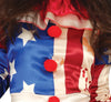 GP79836 – Clown Amerika Halloween Kostüm Gruselig – Größe: 14 - 16 Jahre – Farbe: Blau